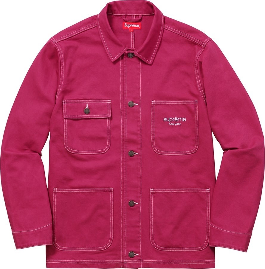 Denim Chore Coat view 2